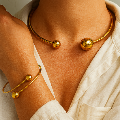 Glow™ | Gold Bracelet Set