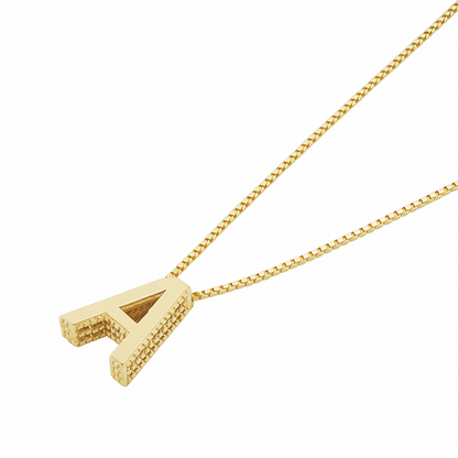 LoveNote™ | Gold Letter Initial Necklace