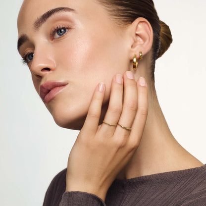 Slim Dome Ring | Gold