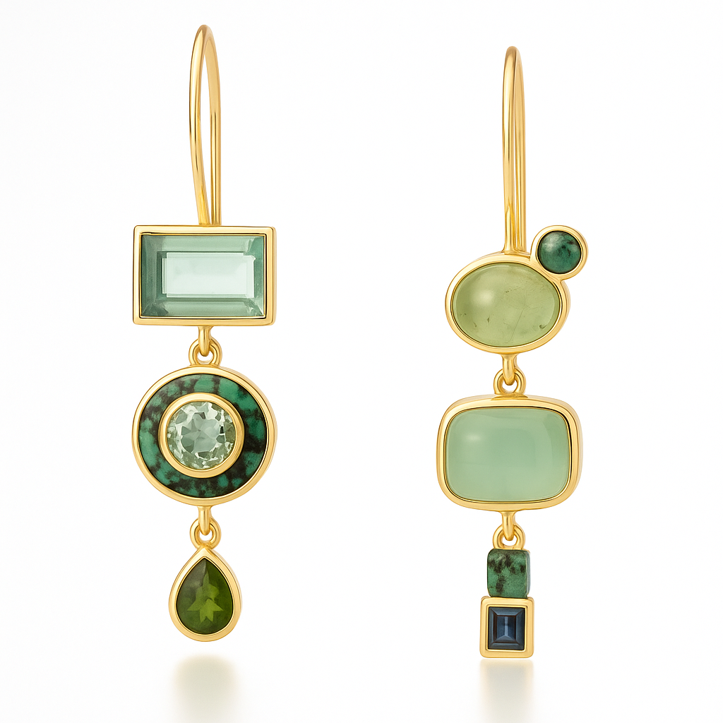 Vintage Green Earrings