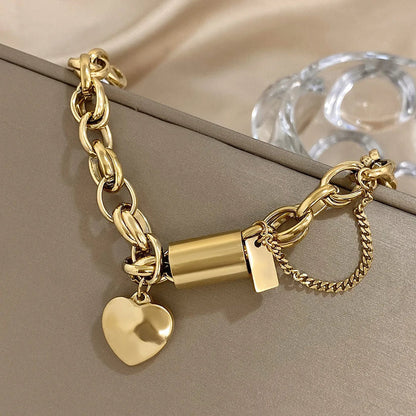 Heartened™ | Gold Chunky Bracelet