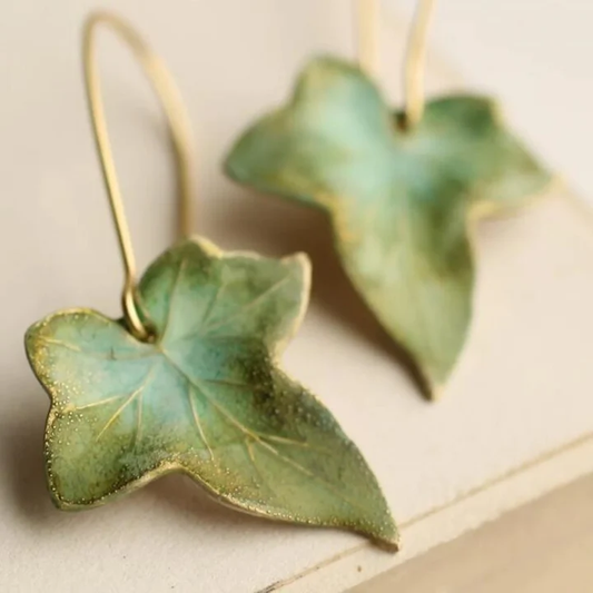 Elegance - Vintage Leaf Earrings