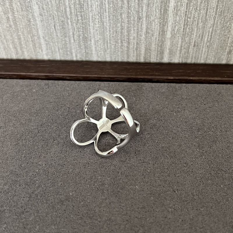 Sunbound Sterling Silver Petal Ring