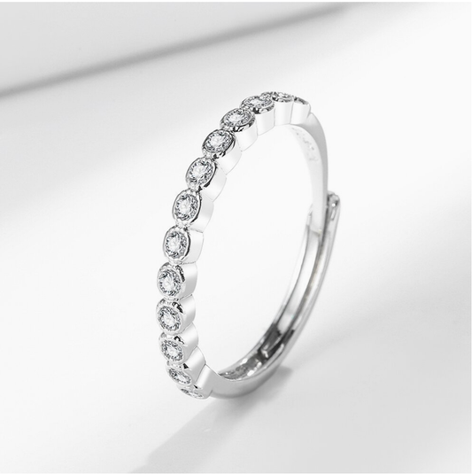 Bubble Ring | White Gold